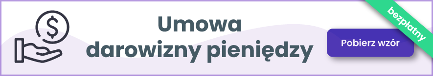 Wz r Umowy Darowizny Pieni dzy Do Pobrania Za Darmo Gethome pl